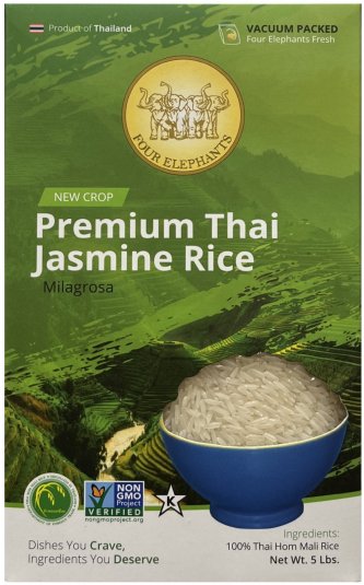 (image for) FOUR ELEPHANTS PREMIUM THAI JASMINE RICE