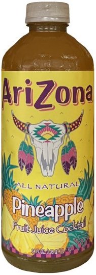 (image for) ARIZONA PINEAPPLE FRUIT JUICE COCKTAIL