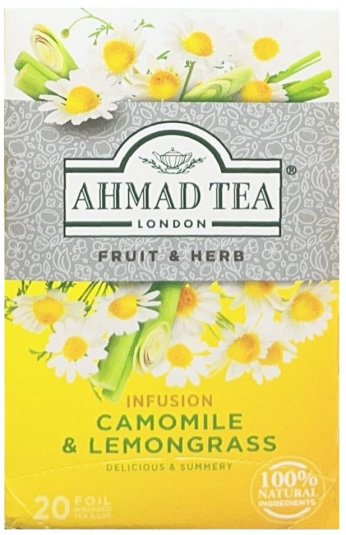 (image for) AHMAD TEA CAMOMILE & LEMONGRASS INFUSION