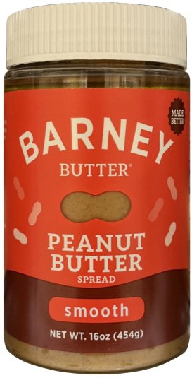 (image for) BARNEY BUTTER PEANUT BUTTER SPREAD SMOOTH