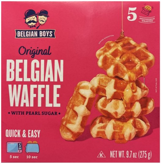(image for) BELGIAN BOYS ORIGINAL BELGIAN WAFFLE