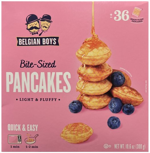 (image for) BELGIAN BOYS BITE-SIZED PANCAKES