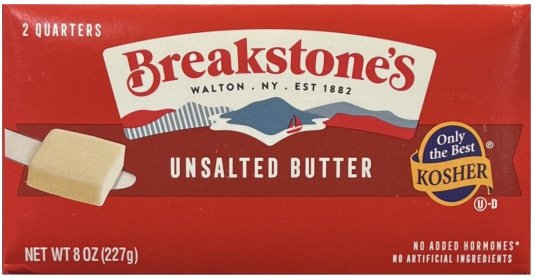 (image for) BREAKSTONE'S UNSALTED BUTTER