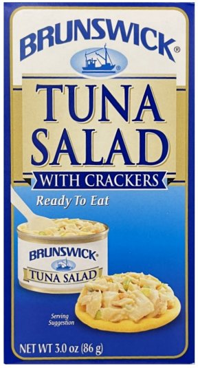 (image for) BRUNSWICK TUNA SALAD WITH CRACKERS