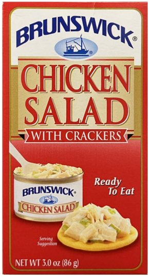 (image for) BRUNSWICK CHICKEN SALAD WITH CRACKERS
