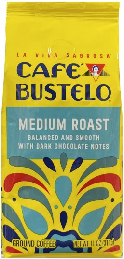 CAFE' BUSTELO MEDIUM ROAST GROUND COFFEE (image for) CAFE' BUSTELO MEDIUM ROAST GROUND COFFEE