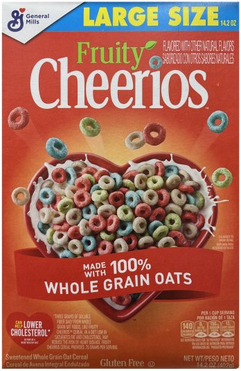 (image for) GENERAL MILLS CHEERIOS FRUITY