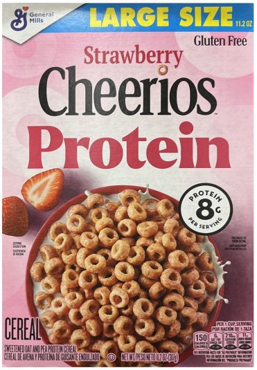 (image for) GENERAL MILLS CHEERIOS PROTEIN STRAWBERRY