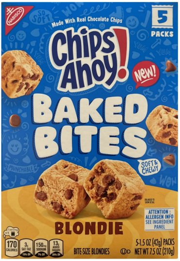 (image for) NABISCO CHIPS AHOY! BAKE BITES BLONDIE