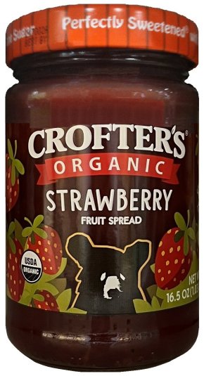 (image for) CROFTER'S ORGANIC STRAWBERRY FRUIT SPREAD