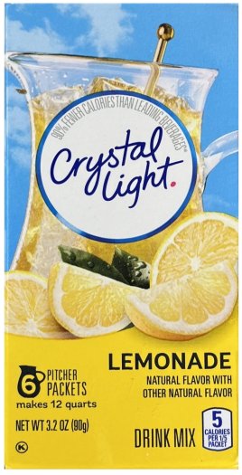 (image for) CRYSTAL LIGHT LEMONADE DRINK MIX