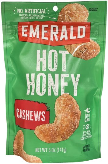 (image for) EMERALD HOT HONEY CASHEWS