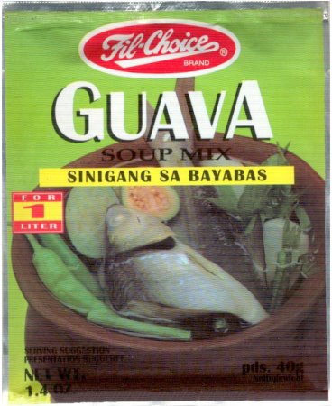 (image for) FIL-CHOICE GUAVA SOUP MIX