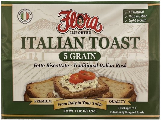 (image for) FLORA ITALIAN TOAST 5 GRAIN
