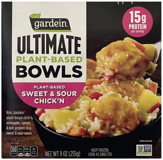(image for) GARDEIN UNTIMATE PLANT-BASED BOWLS SWEET & SOUR CHICK'N