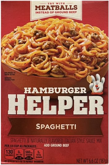 (image for) HAMBURGER HELPER SPAGHETTI