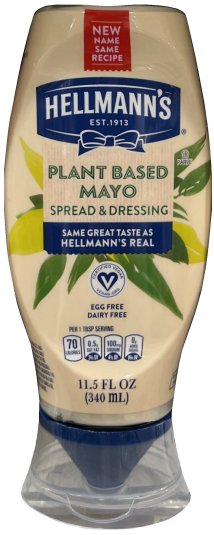 (image for) HELLMANN'S PLANT BASED MAYO SPREAD & DRESSING