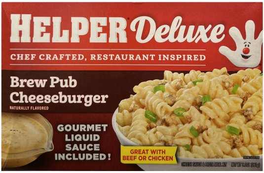 (image for) HELPER DELUXE BREW PUB CHEESBUGER