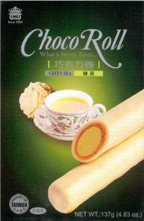 (image for) I-MEI CHOCO ROLL GREEN TEA