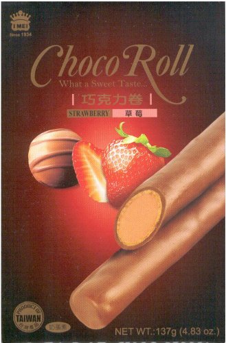 (image for) I-MEI CHOCO ROLL STRAWBERRY