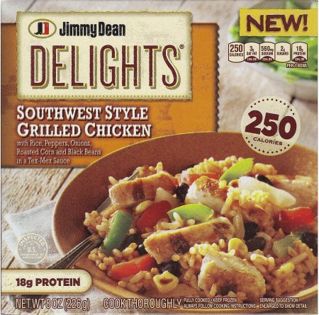 (image for) JIMMY DEAN DELIGHTS SOUTHWEST STYLE GRILLED CHICKEN BOWL