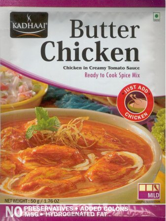 (image for) KADHAAI BUTTER CHICKEN IN CREAMY TOMATO SAUCE