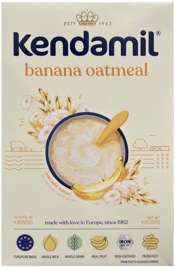 (image for) KENDAMIL BANANA OATMEAL