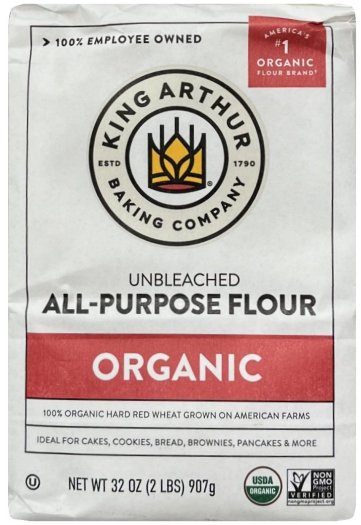 (image for) KING ARTHUR UNBLEACHED ALL-PURPOSE FLOUR ORGANIC