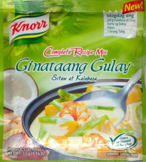 KNORR GINATAANG GULAY COMPLETE RECIPE MIX
