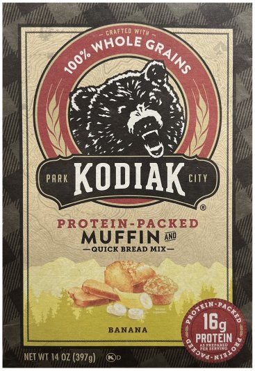 (image for) KODIAK CAKES PROTEIN PACKED MUFFIN MIX BANANA