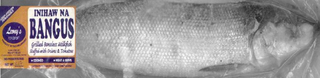 (image for) LEONY'S MILKFISH BANGUS WITH TAUSI SALTED BLACK BEANS IN OIL