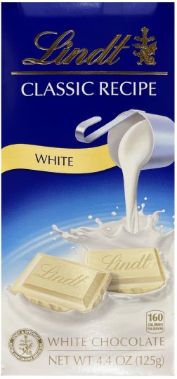 (image for) LINDT CLASSIC RECIPE WHITE CHOCOLATE
