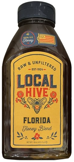 (image for) LOCAL HIVE FLORIDA HONEY BLEND
