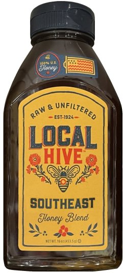 (image for) LOCAL HIVE SOUTHEAST HONEY BLEND