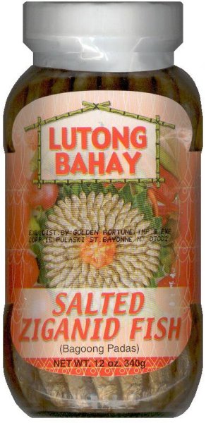 (image for) LUTONG BAHAY SALTED ZIGANID FISH BAGOONG PADAS