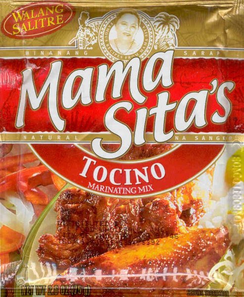MAMA SITA'S TOCINO MARINATING MIX (image for) MAMA SITA'S TOCINO MARINATING MIX