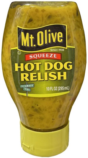 (image for) MT. OLIVE HOT DOG RELISH