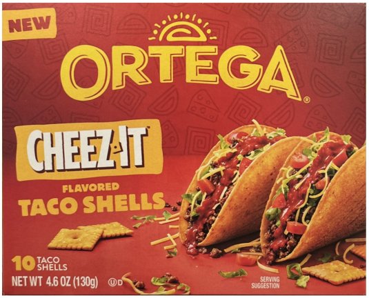 (image for) ORTEGA CHEEZ IT FLAVORED TACO SHELLS