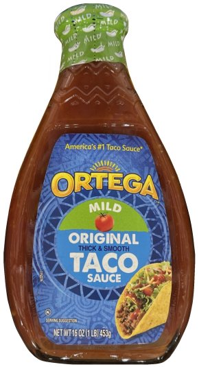 (image for) ORTEGA ORIGINAL TACO SAUCE MILD