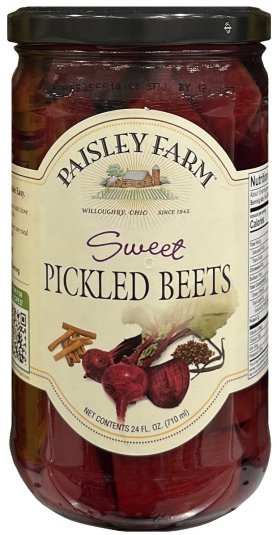 (image for) PAISLEY FARM SWEET PICKLED BEETS