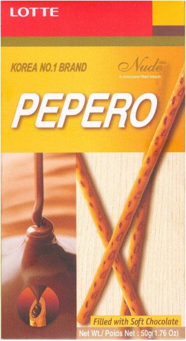 (image for) PEPERO NUDE CHOCOLATE FILLED BISCUIT STICKS