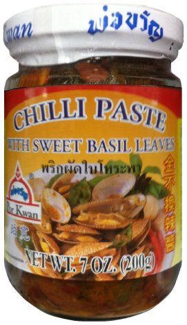 (image for) POR KWAN CHILLI PASTE WITH SWEET BASIL LEAVES