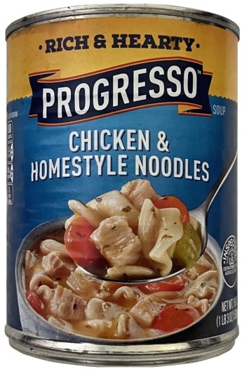 (image for) PROGRESSO RICH & HEARTY CHICKEN & HOMESTYLE NOODLES