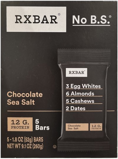 (image for) RXBAR CHOCOLATE SEA SALT PROTEIN BAR