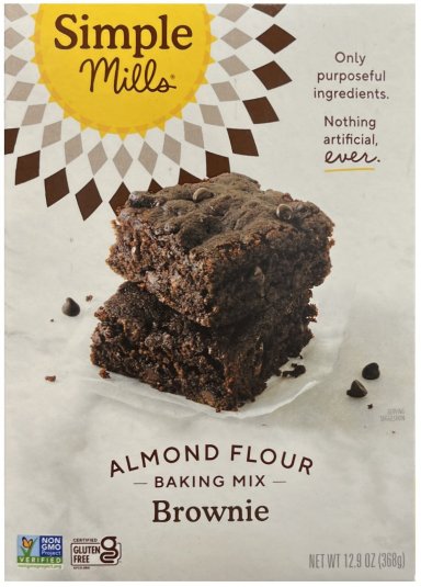 (image for) SIMPLE MILLS ALMOND FLOUR BROWNIE MIX