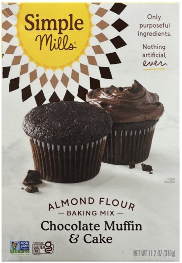 (image for) SIMPLE MILLS ALMOND FLOUR CHOCOLATE MUFFIN & CAKE MIX
