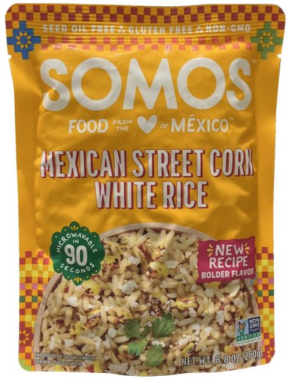 (image for) SOMOS MEXICAN STREET CORN WHITE RICE