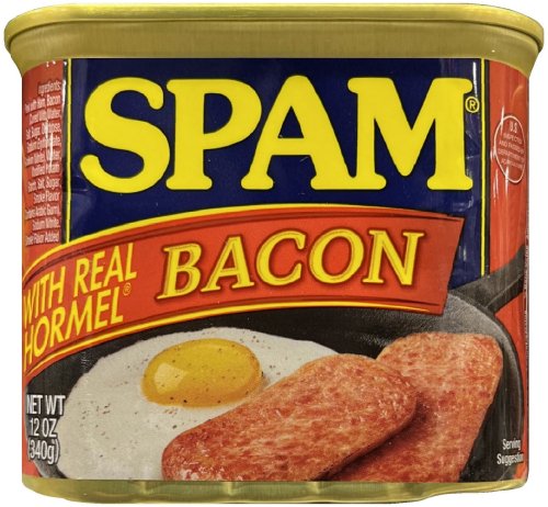 (image for) SPAM WITH REAL HORMEL BACON
