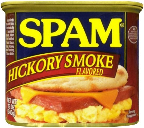 SPAM HICKORY SMOKED FLAVORED (image for) SPAM HICKORY SMOKED FLAVORED