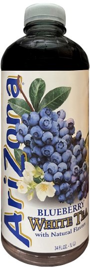 (image for) ARIZONA BLUEBERRY WHITE TEA WITH NATURAL FLAVORS